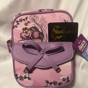 Disney Pink and Purple Alice in Wonderland Bag